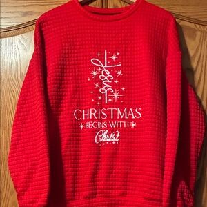 Red Christmas Sweatshirt